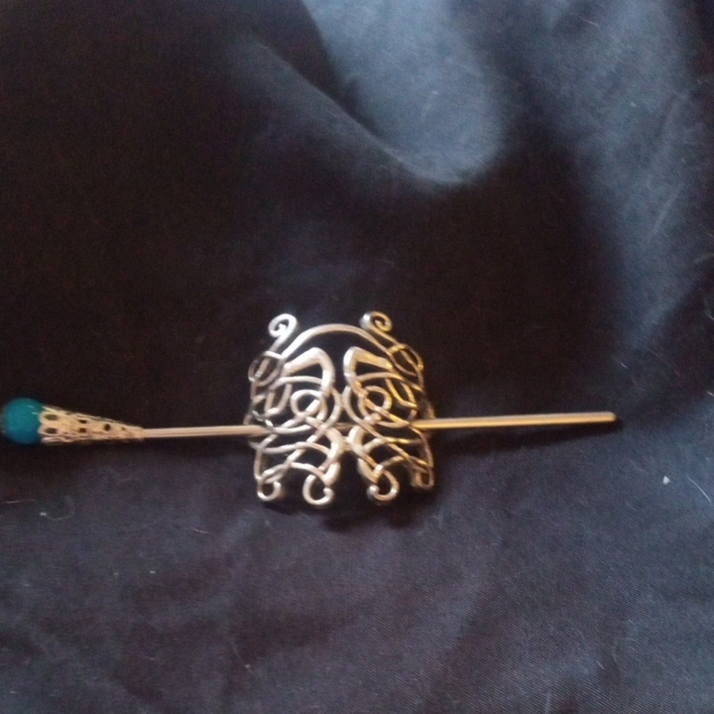 Celtic Knot Metal Hair Pin